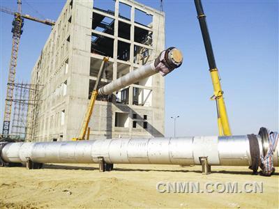 恒成不銹鋼分子篩窯項目通過驗收