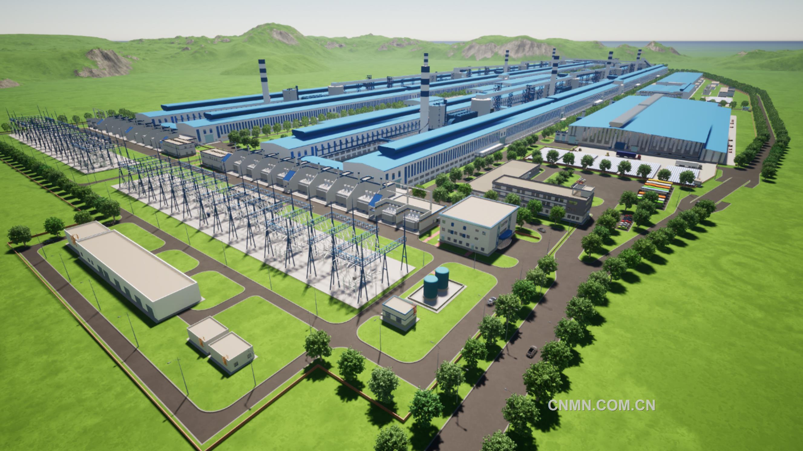中鋁華潤電解鋁工程數字化交付項目