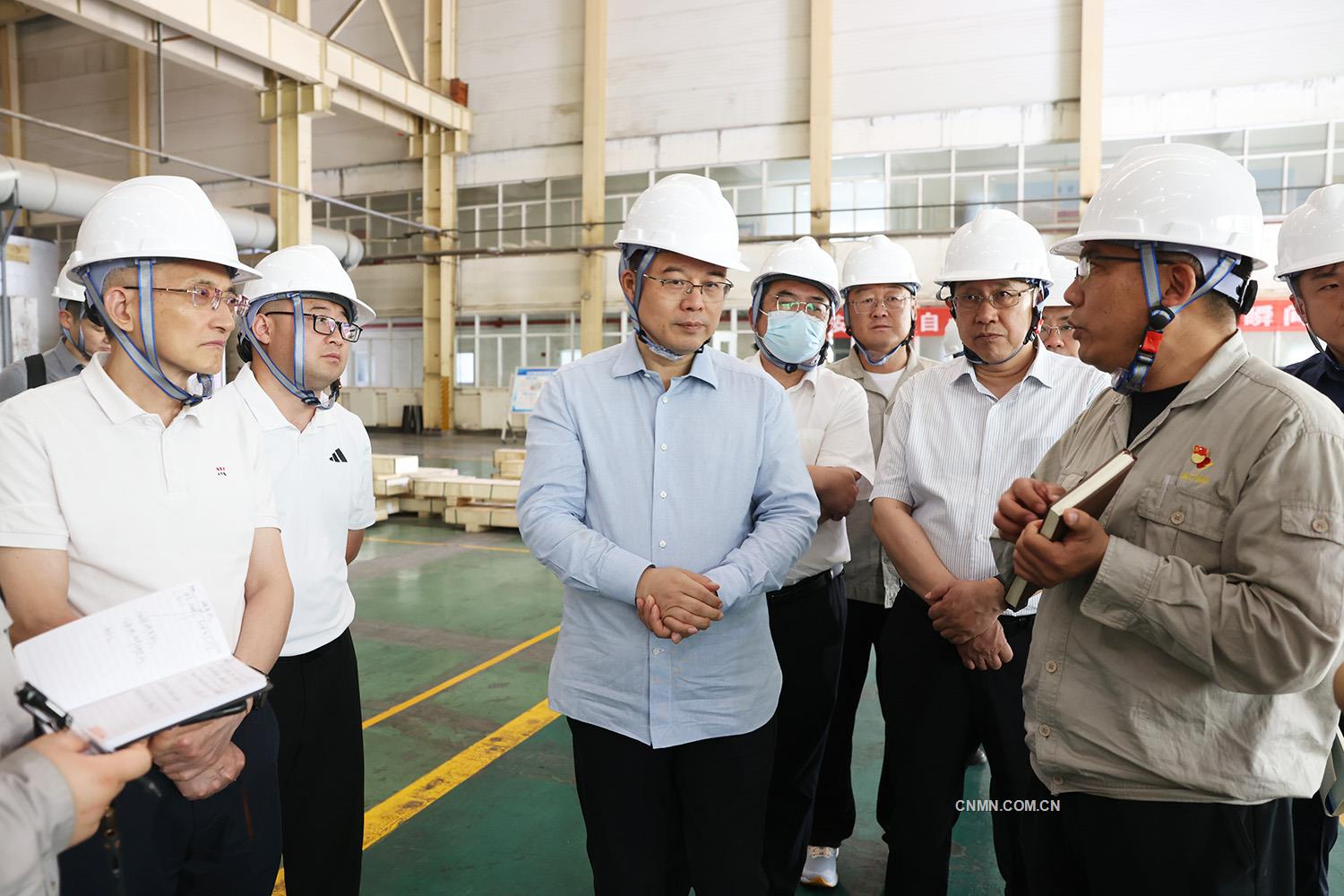 中國有色集團(tuán)黨委書記、董事長奚正平赴中色東方7