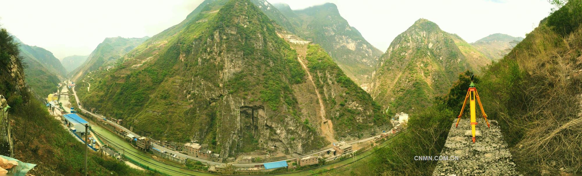 彝良馳宏毛坪鉛鋅礦礦山全貌&mdash;&mdash;魏筱樂攝