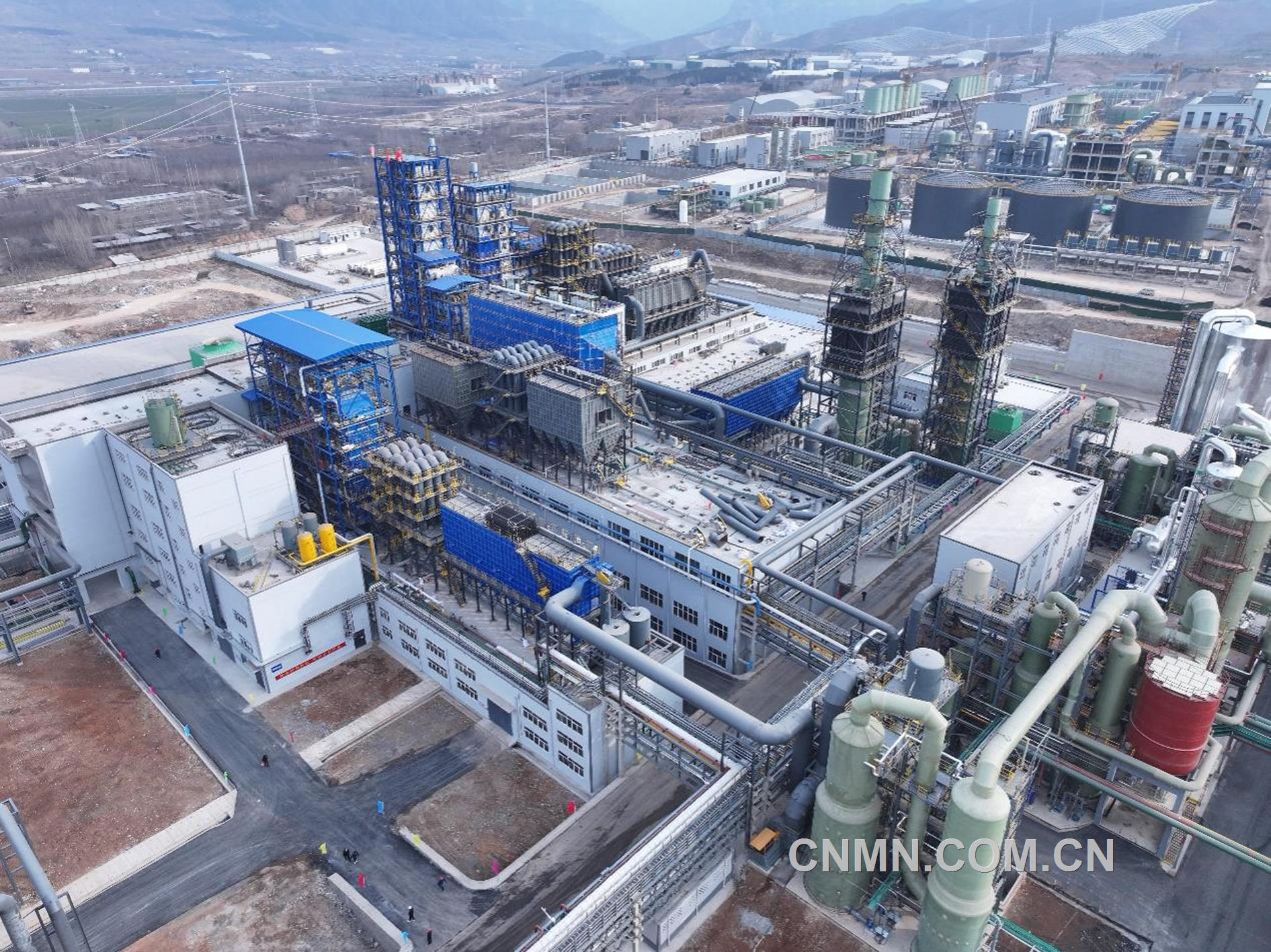 金利-航空及微電子新材料應用復合多金屬制造項目航拍圖。