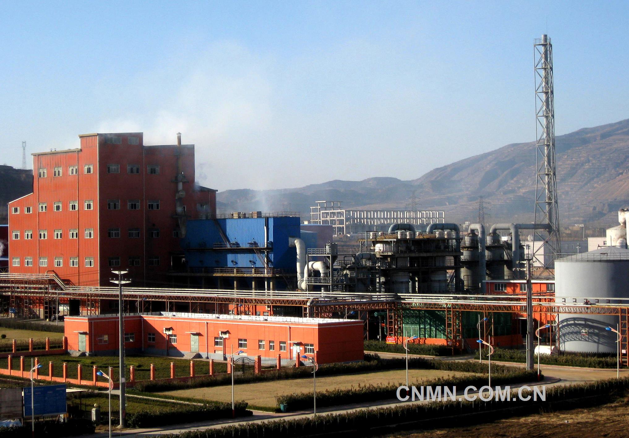 圖1：華寶年處理10萬噸富氧閃速煉鉛項目