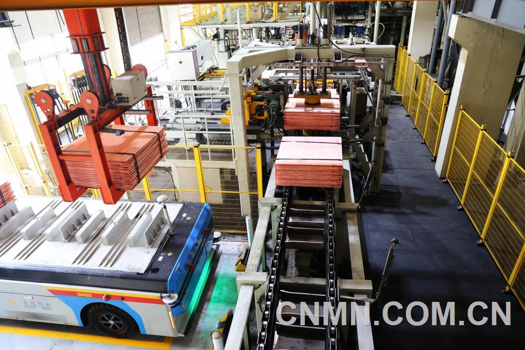 銅陵有色金冠銅業分公司智能運輸小車